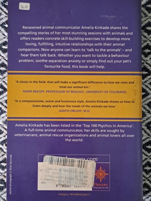 Straight From The Horse’s Mouth – Amelia Kinkade secondhand book