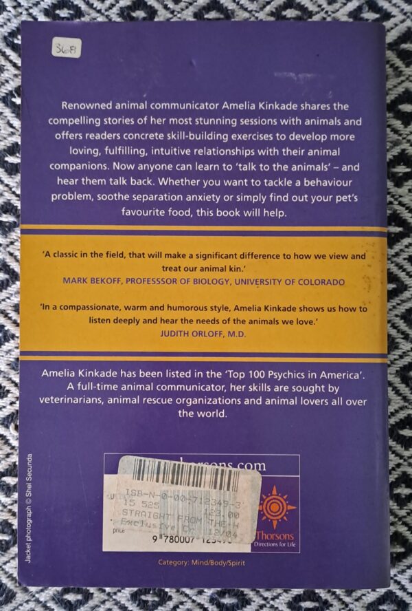 Straight From The Horse’s Mouth – Amelia Kinkade secondhand book