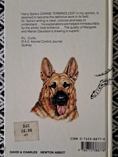 Canine Terminology – Harold R. Spira secondhand book