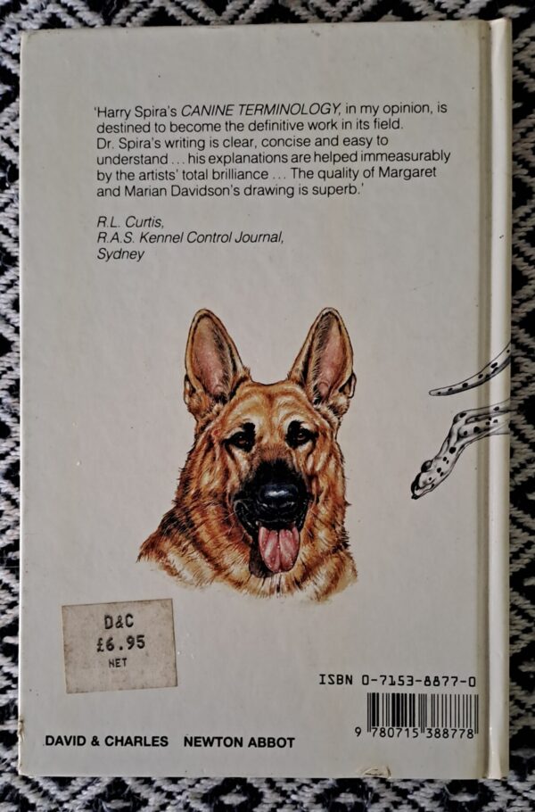 Canine Terminology – Harold R. Spira secondhand book