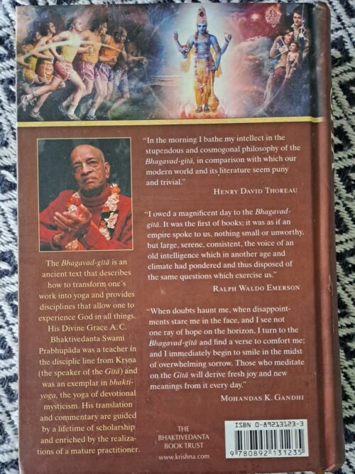 Bhagavad Gita As It Is – A.C. Bhaktivedanta Swami Prabhupada secondhand book
