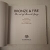Bronze And Fire: The Art Of Donald Greig secondhand book