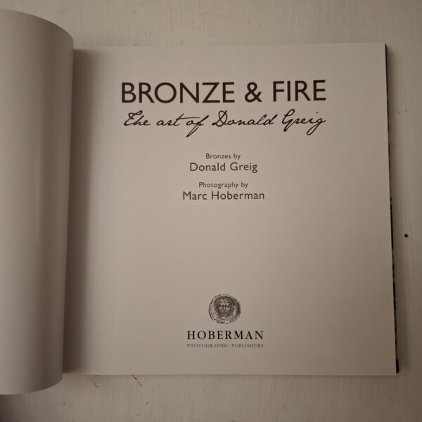 Bronze And Fire: The Art Of Donald Greig secondhand book