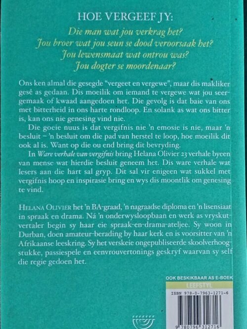 Ware Verhale Van Vergifnis – Helana Olivier secondhand book
