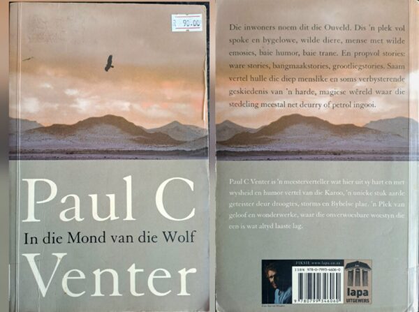 In Die Mond Van Die Wolf – Paul C Venter secondhand book