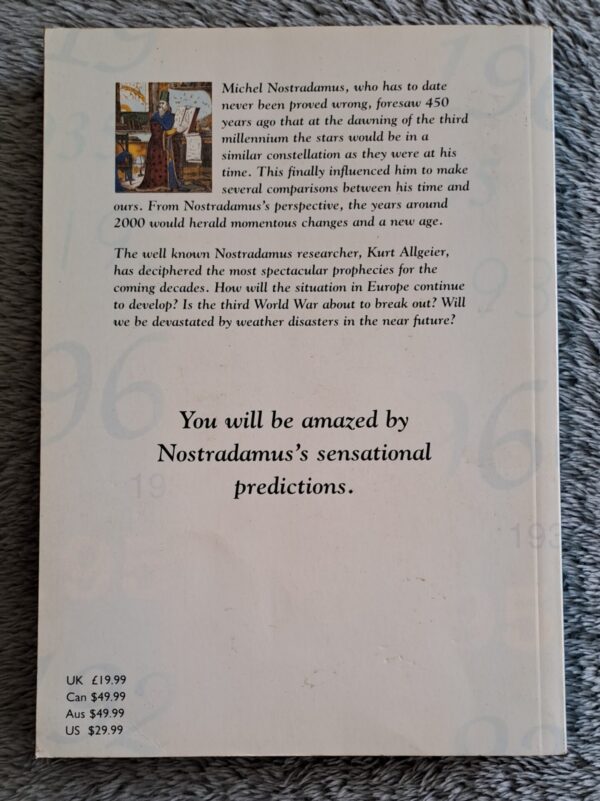 The New Prophecies Of Nostradamus – Kurt Allgeier secondhand book