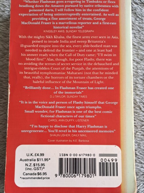 Flashman And The Mountain Of Light – George MacDonald Fraser secondhand book