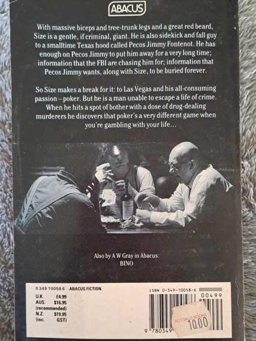 Size – A. W. Gray secondhand book
