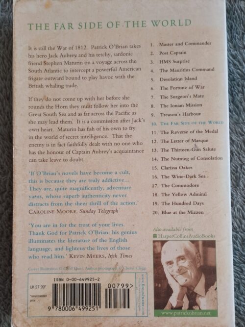 The Far Side Of The World – Patrick O’ Brian secondhand book