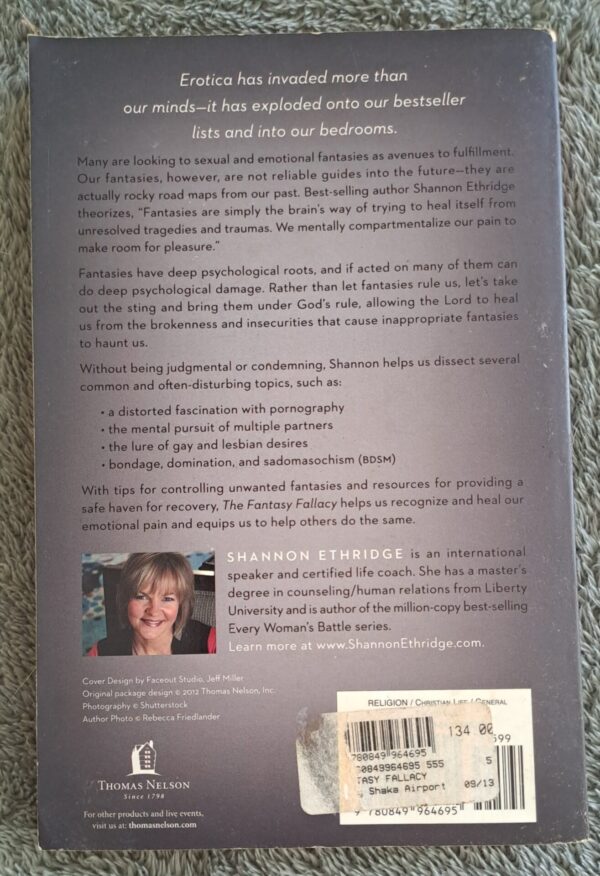 The Fantasy Fallacy – Shannon Ethridge secondhand book