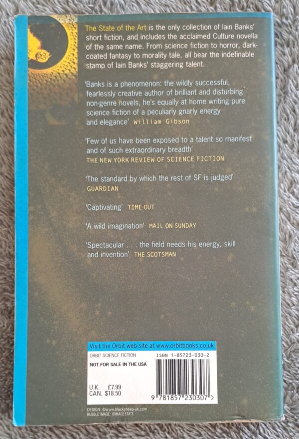 The State Of The Art – Iain M. Banks secondhand book