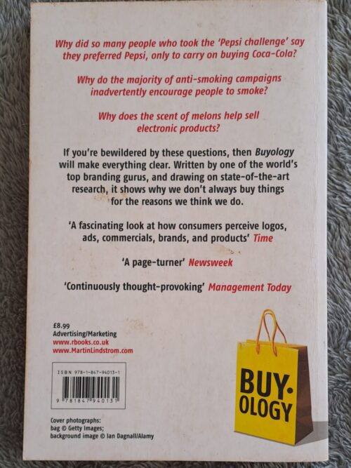 Buyology How Everything We Believe About Why We Buy Is Wrong – Martin Lindstrom secondhand book