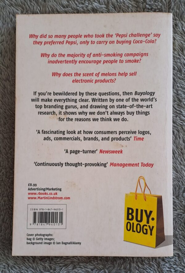 20251010_120736 Buyology How Everything We Believe About Why We Buy Is Wrong – Martin Lindstrom secondhand book