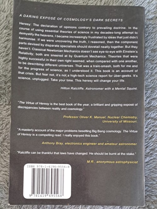The Virtue Of Heresy – Hilton Ratcliffe secondhand book