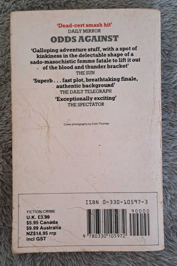 20251010_121932 Odds Against – Dick Francis secondhand book