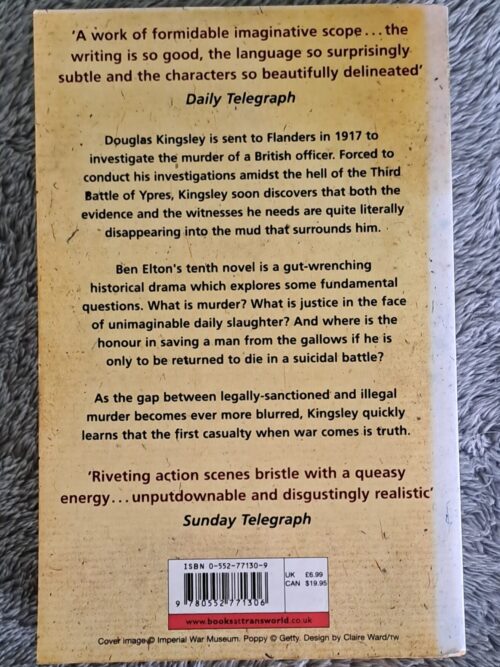 The First Casualty – Ben Elton secondhand book