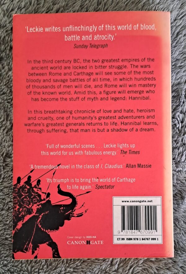 Hannibal – Ross Leckie secondhand book