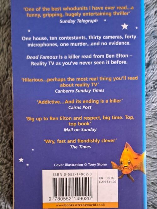 Dead Famous – Ben Elton secondhand book
