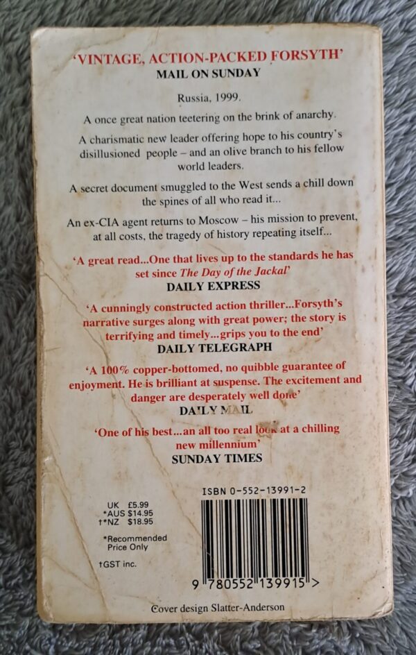 20251012_154639 Icon – Frederick Forsyth secondhand book