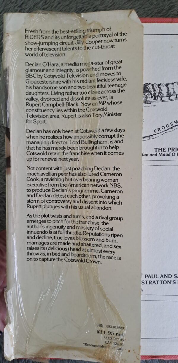 Rivals – Jilly Cooper secondhand book