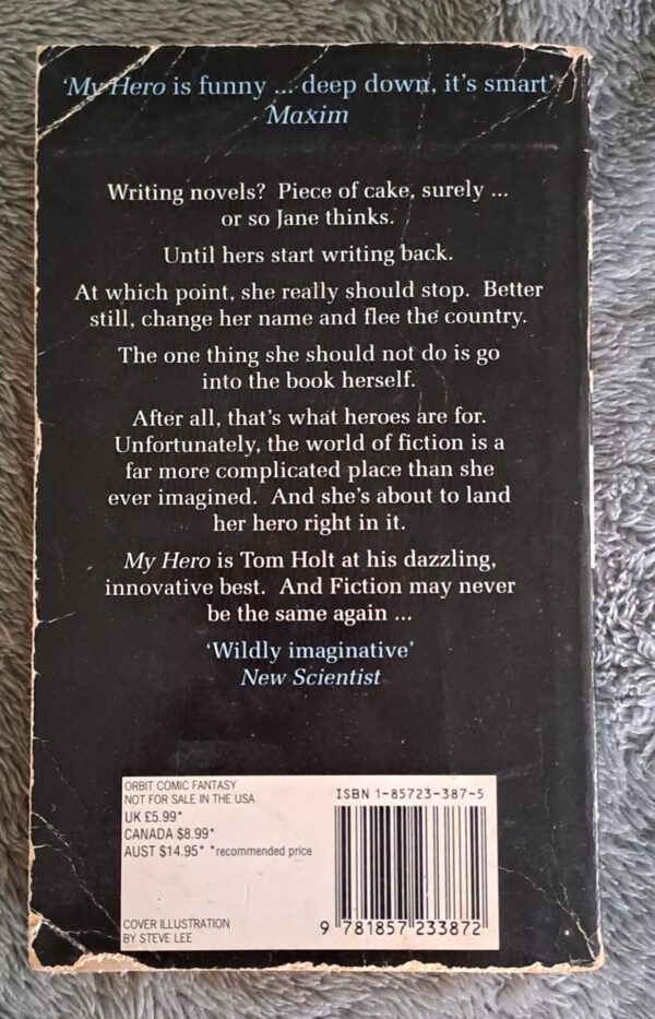 My Hero – Tom Holt secondhand book