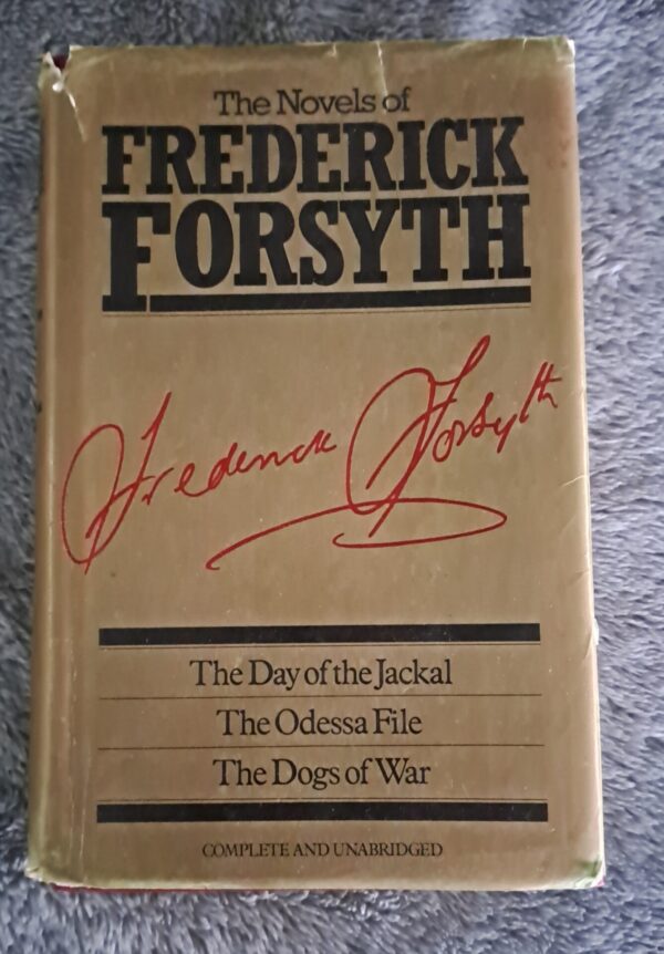 The Day Of The Jackal | The Odessa File | The Dogs Of War – Frederick Forsyth secondhand book