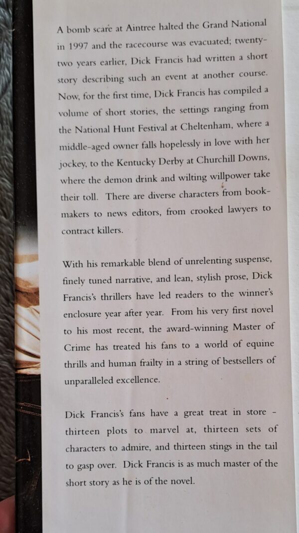 Field Of 13 – Dick Francis secondhand book