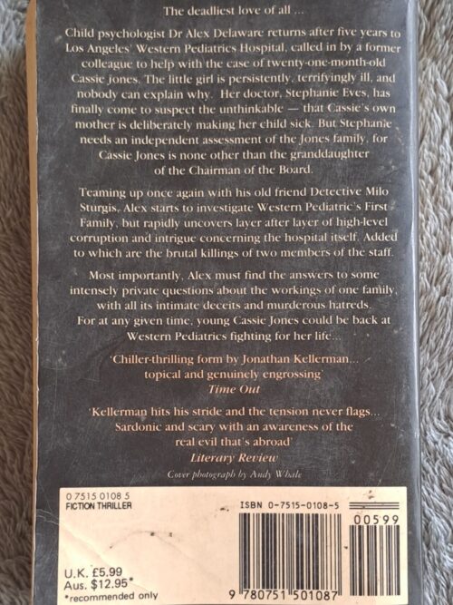 Devil’s Waltz – Jonathan Kellerman secondhand book