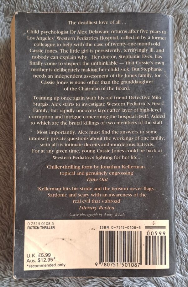 20251014_151052 Devil’s Waltz – Jonathan Kellerman secondhand book