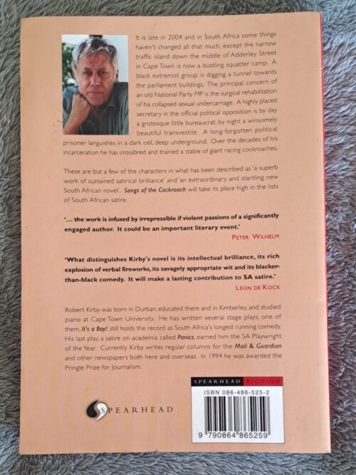 Songs Of The Cockroach – Robert Kirby secondhand book