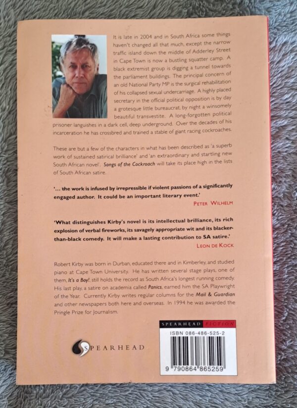 20251014_151248 Songs Of The Cockroach – Robert Kirby secondhand book