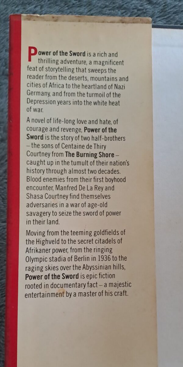 20251015_133240 Power Of The Sword – Wilbur Smith secondhand book