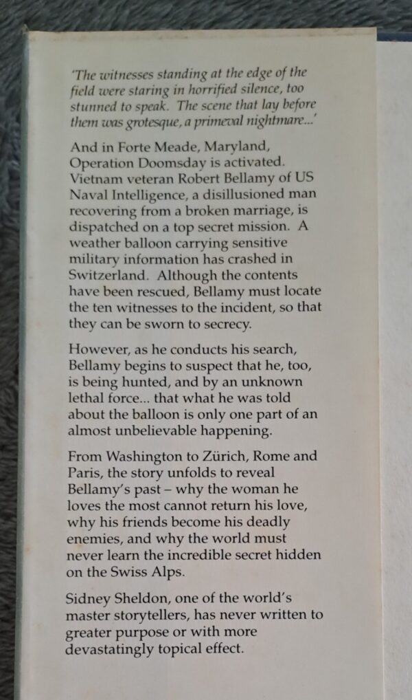 The Doomsday Conspiracy – Sidney Sheldon secondhand book