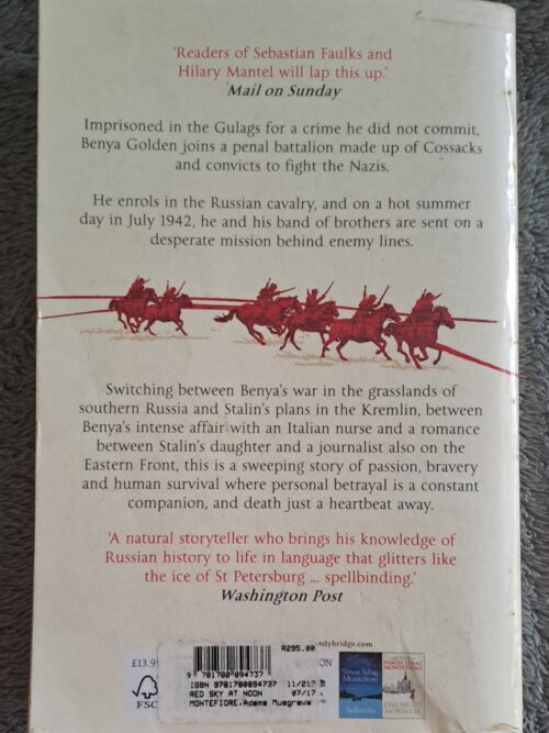 Red Sky At Noon – Simon Sebag Montefiore secondhand book
