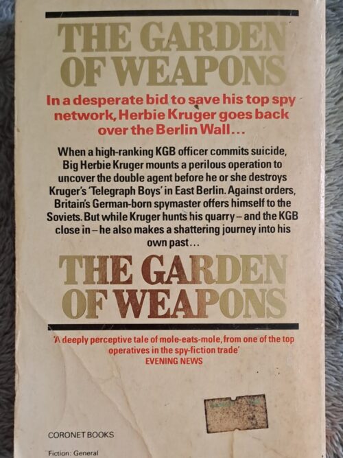 The Garden Of Weapons – John Gardner secondhand book