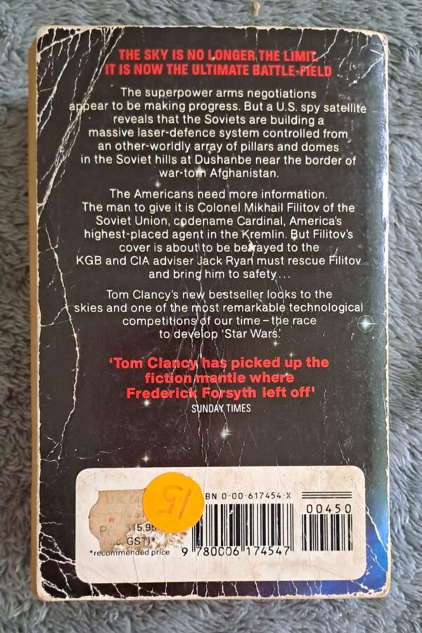 The Cardinal Of The Kremlin – Tom Clancy secondhand book