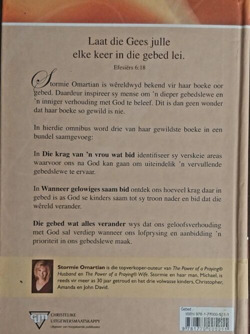 Stormie Omartian Oor Gebed: Omnibus – Stormie Omartian secondhand book