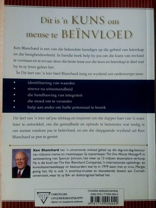 Die Hart Van ‘n Leier – Ken Blanchard secondhand book