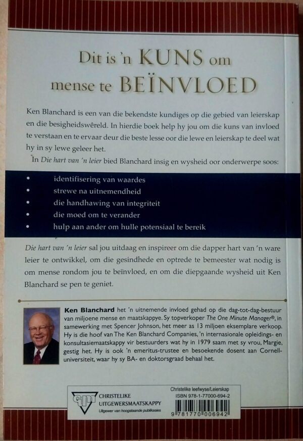 Die Hart Van ‘n Leier – Ken Blanchard secondhand book
