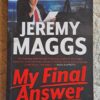My Final Answer – Jeremy Maggs secondhand book