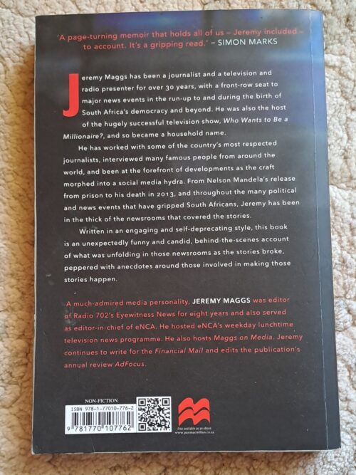 My Final Answer – Jeremy Maggs secondhand book