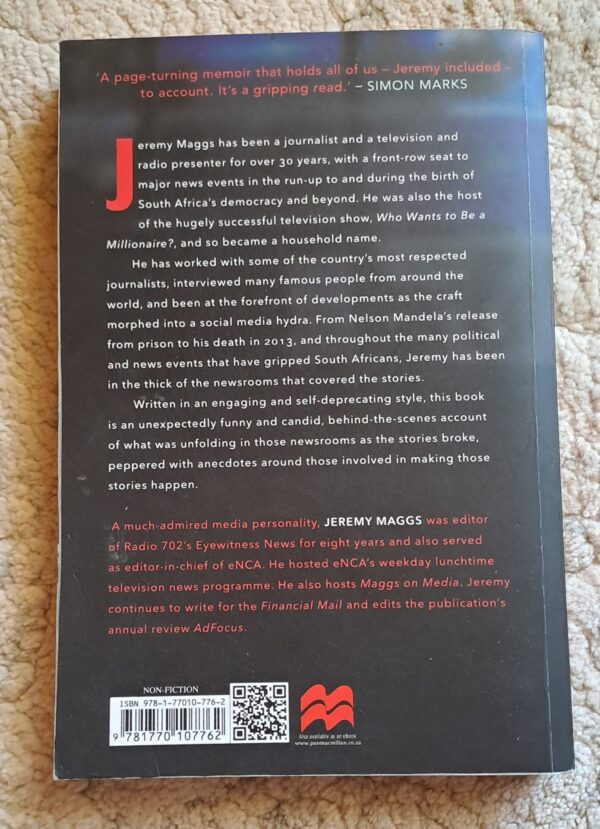 My Final Answer – Jeremy Maggs secondhand book