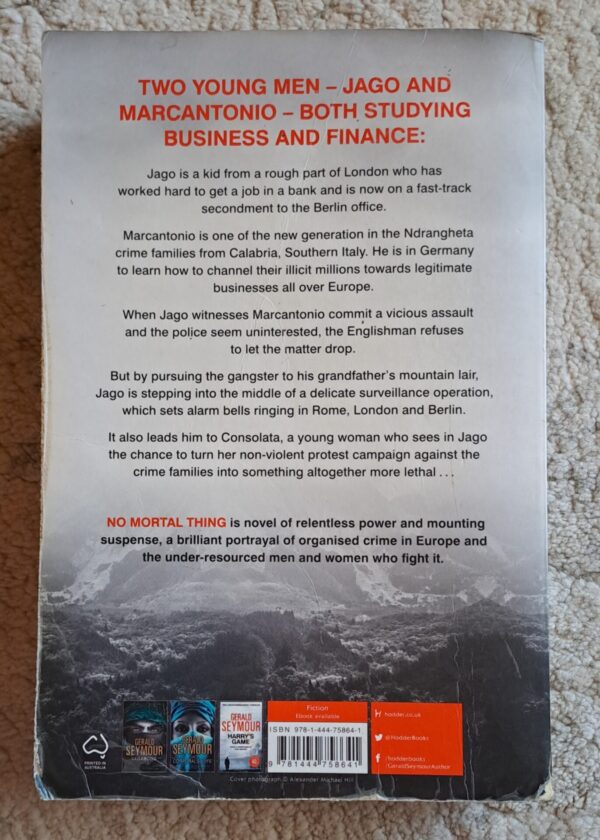 No Mortal Thing – Gerald Seymour secondhand book