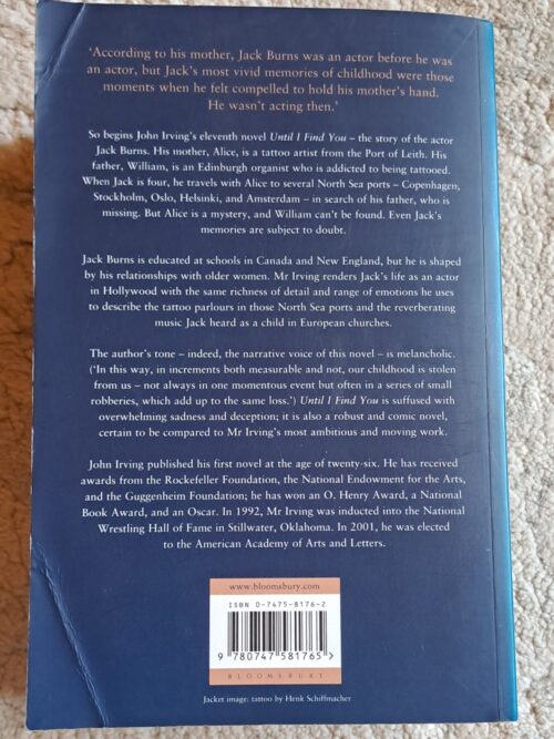 Until I Find You – John Irving secondhand book