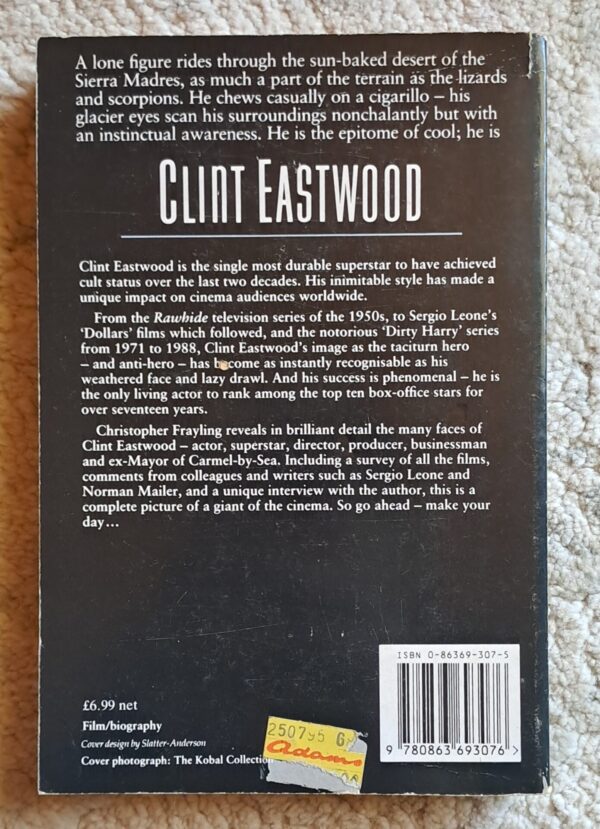 Clint Eastwood – Christopher Frayling secondhand book