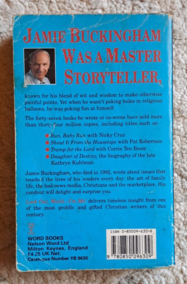 Look Out, World – I’m Me – Jamie Buckingham secondhand book