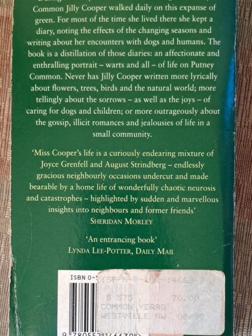 The Common Years – Jilly Cooper secondhand book