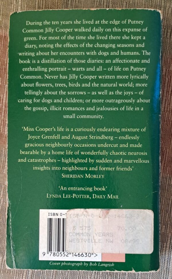 The Common Years – Jilly Cooper secondhand book