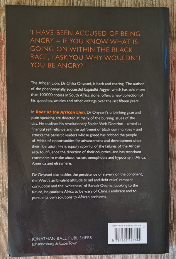 20251022_161051 Roar Of The African Lion – Chika Onyeani secondhand book