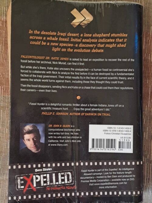 Fossil Hunter – John B. Olson secondhand book